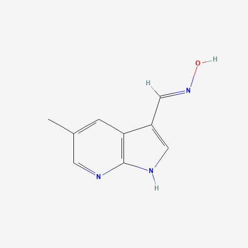 (E)-5-Methyl-1H-pyrrolo[2,3-b]pyridine-3-carbaldehyde oxime (CAS: 1198098-52-0) - Related Chemical Product