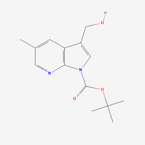 tert-Butyl 3-(hydroxymethyl)-5-methyl-1H-pyrrolo[2,3-b]pyridine-1-carboxylate (CAS: 1198103-73-9) - Related Chemical Product