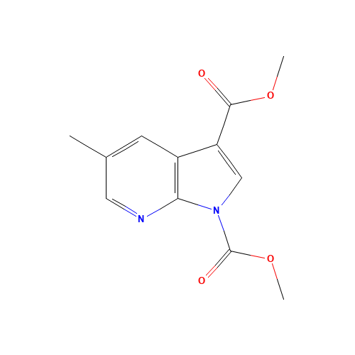 Dimethyl 5-methyl-1H-pyrrolo[2,3-b]pyridine-1,3-dicarboxylate (CAS: 1198106-53-4) - Related Chemical Product