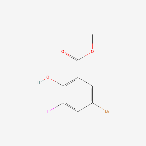 Methyl 5-bromo-2-hydroxy-3-iodobenzenecarboxylate (CAS: 18071-51-7) - Related Chemical Product