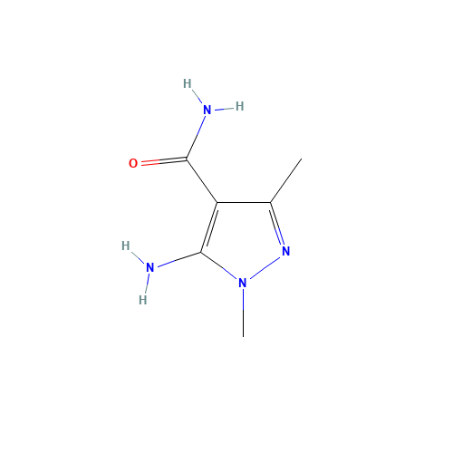 5-Amino-1,3-dimethyl-1H-pyrazole-4-carboxamide (CAS: 101080-17-5) - Related Chemical Product