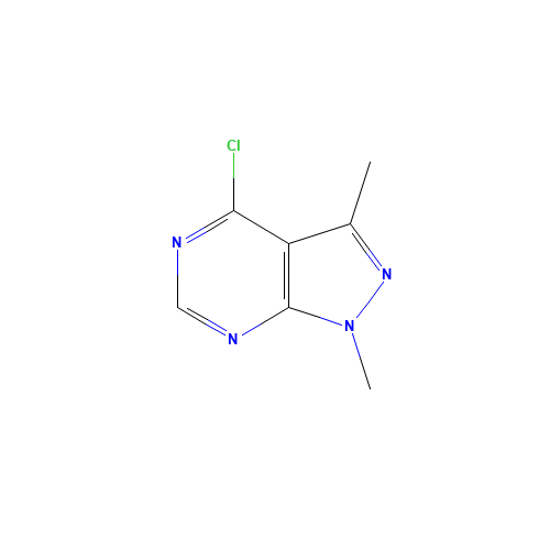 4-Chloro-1,3-dimethyl-1H-pyrazolo[3,4-d]pyrimidine (CAS: 87412-89-3) - Related Chemical Product