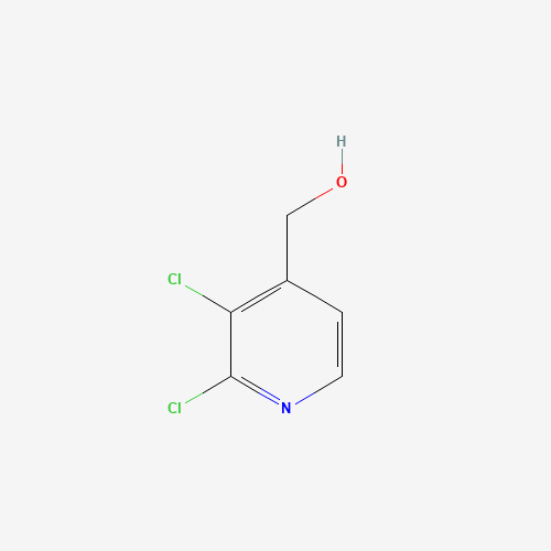 (2,3-Dichloro-4-pyridinyl)methanol (CAS: 329794-25-4) - Chemical Structure and Molecular Formula 