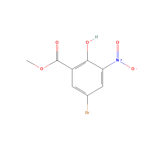 Methyl 5-bromo-2-hydroxy-3-nitrobenzenecarboxylate (CAS: 91983-31-2) - Related Chemical Product