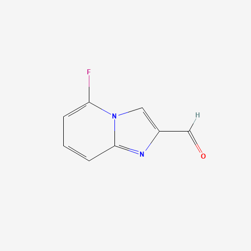 5-Fluoroimidazo[1,2-a]pyridine-2-carbaldehyde (CAS: 878197-67-2) - Chemical Structure and Molecular Formula 