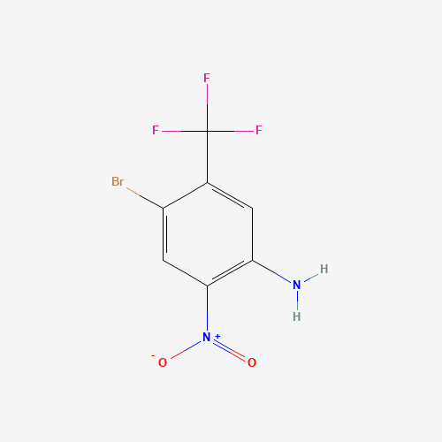 4-Bromo-2-nitro-5-(trifluoromethyl)aniline (CAS: 683241-86-3) - Related Chemical Product