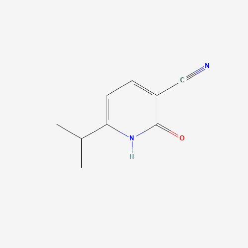 6-Isopropyl-2-oxo-1,2-dihydro-3-pyridinecarbonitrile (CAS: 5782-69-4) - Chemical Structure and Molecular Formula 