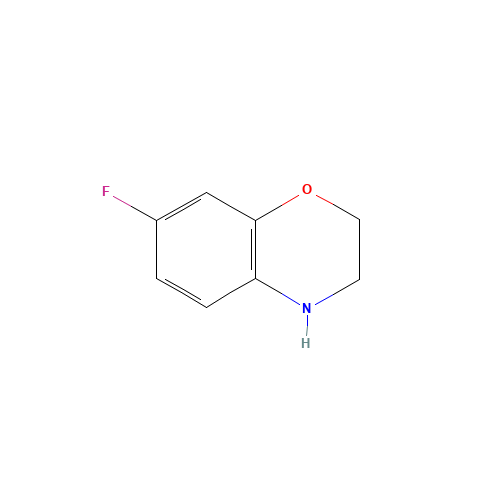 7-Fluoro-3,4-dihydro-2H-1,4-benzoxazine (CAS: 56346-41-9) - Related Chemical Product