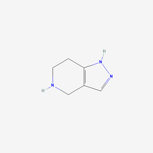 2H,4H,5H,6H,7H-Pyrazolo[4,3-c]pyridine dihydrochloride (CAS: 410544-19-3) - Chemical Structure and Molecular Formula 