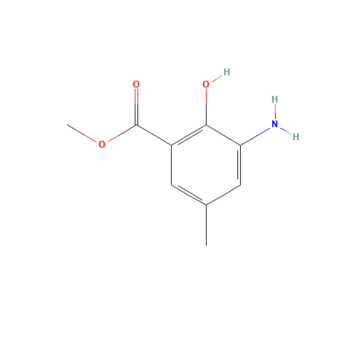 Methyl 3-amino-2-hydroxy-5-methylbenzenecarboxylate (CAS: 70978-07-3) - Related Chemical Product