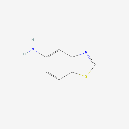 Benzothiazol-5-ylamine (CAS: 1123-93-9) - Chemical Structure and Molecular Formula 