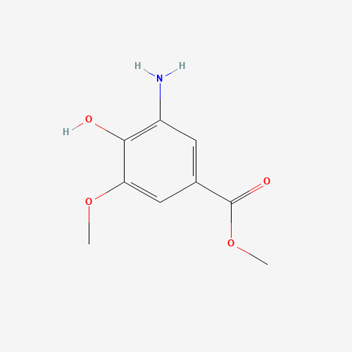 Methyl 3-amino-4-hydroxy-5-methoxybenzenecarboxylate (CAS: 92643-72-6) - Related Chemical Product