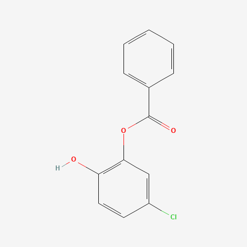 5-Chloro-2-hydroxyphenylbenzene carboxylate (CAS: 5876-98-2) - Chemical Structure and Molecular Formula 