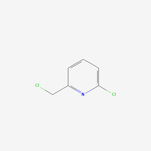 2-Chloro-6-(chloromethyl)pyridine (CAS: 78846-88-5) - Chemical Structure and Molecular Formula 