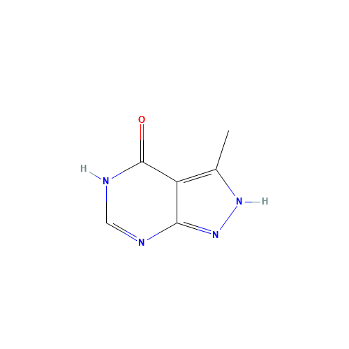 3-Methyl-1H-pyrazolo[3,4-d]pyrimidin-4-ol (CAS: 2942-47-4) - Related Chemical Product