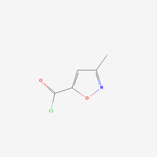 3-Methyl-5-isoxazolecarbonyl chloride (CAS: 49783-72-4) - Chemical Structure and Molecular Formula 