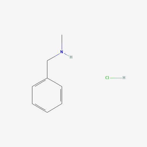 N-Methyl-1-phenylmethanamine hydrochloride (CAS: 61789-73-9) - Chemical Structure and Molecular Formula 