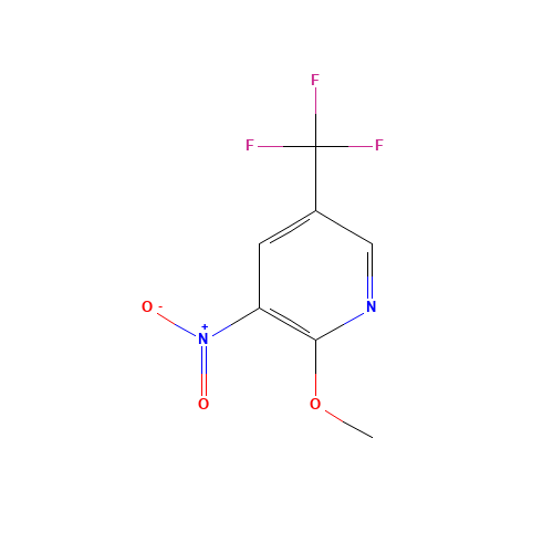 2-Methoxy-3-nitro-5-(trifluoromethyl)pyridine (CAS: 1214343-07-3) - Related Chemical Product