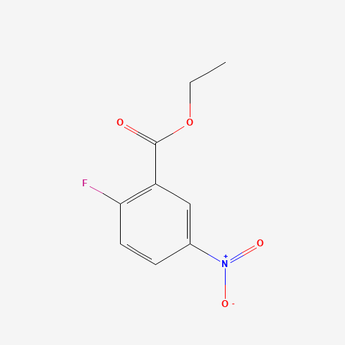 Ethyl 2-fluoro-5-nitrobenzenecarboxylate (CAS: 367-79-3) - Chemical Structure and Molecular Formula 
