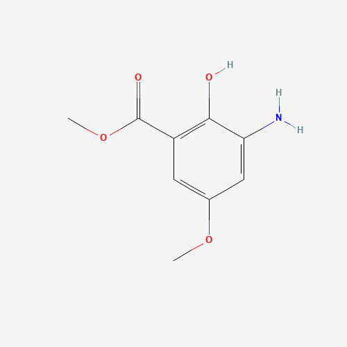 Methyl 3-amino-2-hydroxy-5-methoxybenzenecarboxylate (CAS: 55008-18-9) - Related Chemical Product