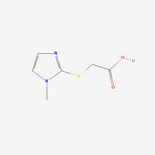 2-(1-Methyl-1H-imidazol-2-ylthio)acetic acid (CAS: 71370-42-8) - Related Chemical Product