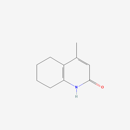 4-Methyl-5,6,7,8-tetrahydro-2(1H)-quinolinone (CAS: 16236-70-7) - Chemical Structure and Molecular Formula 