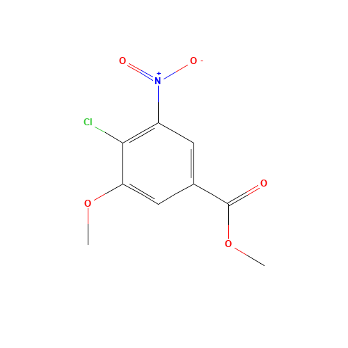 Methyl 4-chloro-3-methoxy-5-nitrobenzenecarboxylate (CAS: 63603-09-8) - Related Chemical Product