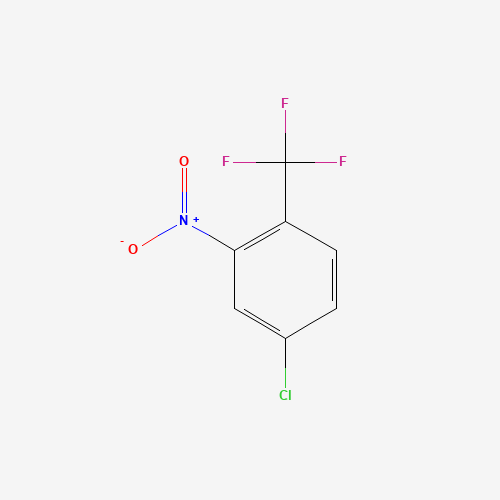 4-Chloro-2-nitrobenzotrifluoride (CAS: 25889-38-7) - Chemical Structure and Molecular Formula 