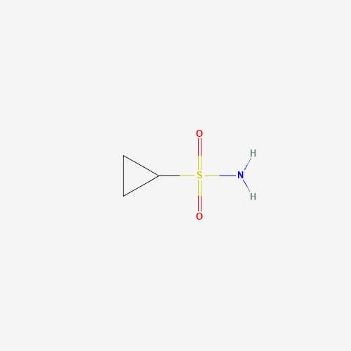 Cyclopropanesulfonamide (CAS: 154350-28-4) - Chemical Structure and Molecular Formula 
