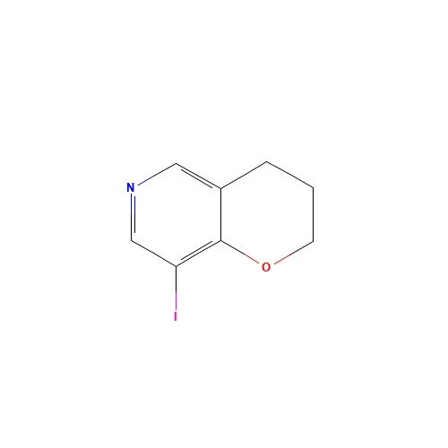 8-Iodo-3,4-dihydro-2H-pyrano[3,2-c]pyridine (CAS: 1222533-89-2) - Related Chemical Product