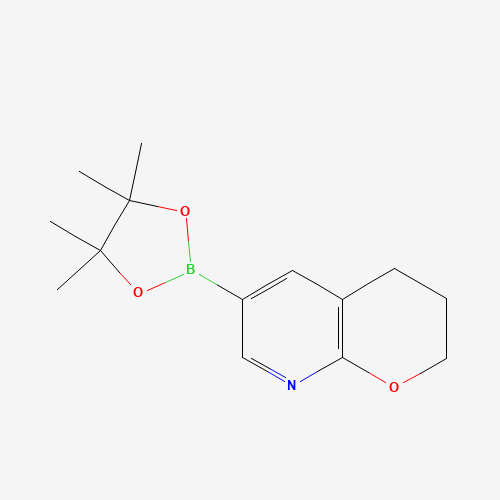 6-(4,4,5,5-Tetramethyl-1,3,2-dioxaborolan-2-yl)-3,4-dihydro-2H-pyrano[2,3-b]pyridine (CAS: 1222533-93-8) - Related Chemical Product