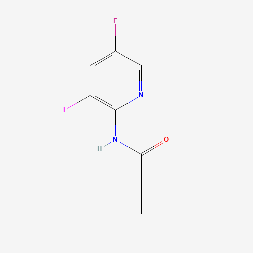 N-(5-Fluoro-3-iodopyridin-2-yl)pivalamide (CAS: 823218-50-4) - Related Chemical Product