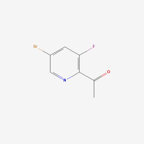 1-(5-Bromo-3-fluoropyridin-2-yl)ethanone (CAS: 1160936-52-6) - Related Chemical Product