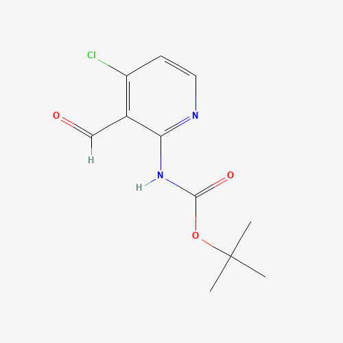 tert-Butyl 4-chloro-3-formylpyridin-2-ylcarbamate (CAS: 868736-42-9) - Related Chemical Product