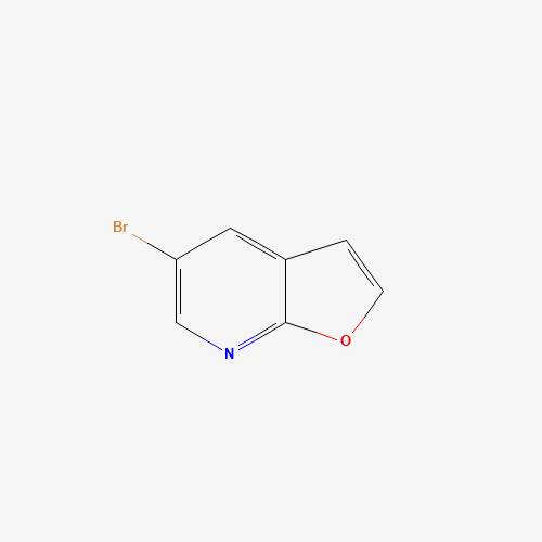 5-Bromofuro[2,3-b]pyridine (CAS: 220957-39-1) - Chemical Structure and Molecular Formula 
