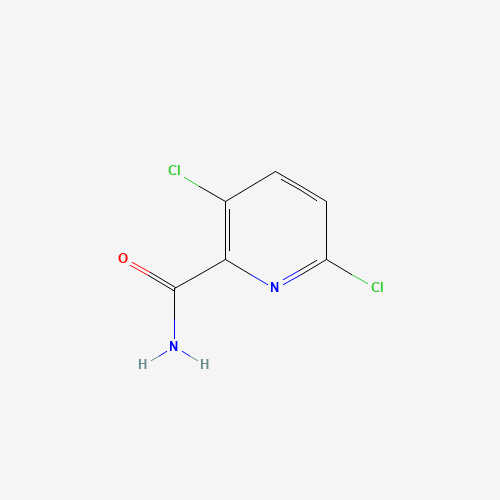 3,6-Dichloropyridine-2-carboxamide (CAS: 1532-25-8) - Chemical Structure and Molecular Formula 