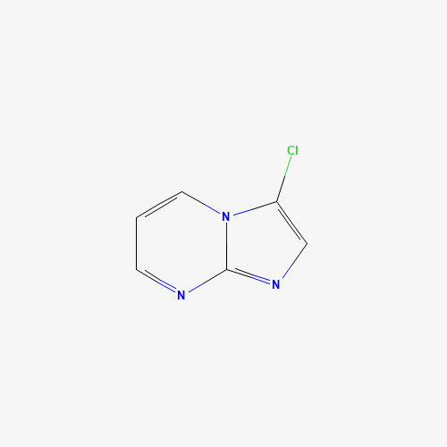 3-Chloroimidazo[1,2-a]pyrimidine (CAS: 143696-95-1) - Chemical Structure and Molecular Formula 