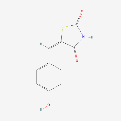 5-[(E)-(4-Hydroxyphenyl)methylidene]-1,3-thiazolane-2,4-dione (CAS: 103788-60-9) - Related Chemical Product