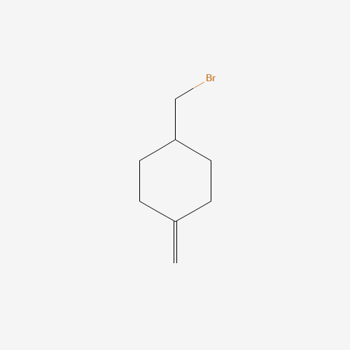 1-(Bromomethyl)-4-methylidenecyclohexane (CAS: 76825-09-7) - Chemical Structure and Molecular Formula 