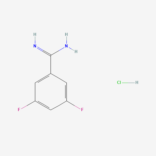 3,5-Difluorobenzene-1-carboximidamide hydrochloride (CAS: 144797-68-2) - Related Chemical Product