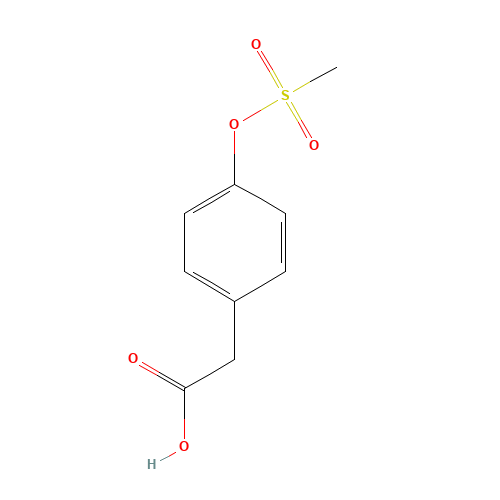 2-[4-(Methanesulfonyloxy)phenyl]acetic acid (CAS: 64369-79-5) - Related Chemical Product