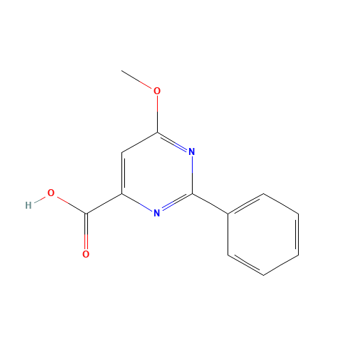 6-Methoxy-2-phenylpyrimidine-4-carboxylic acid (CAS: 85815-04-9) - Related Chemical Product