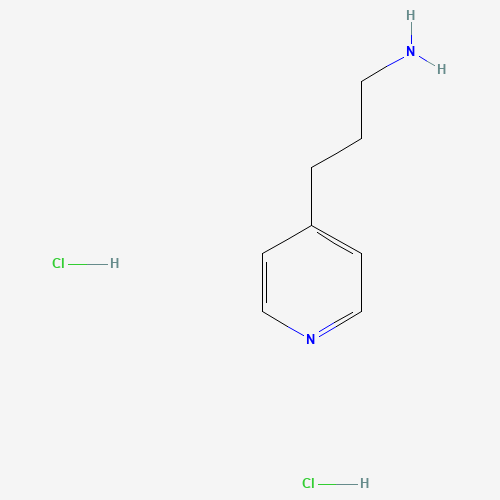 3-(Pyridin-4-yl)propan-1-amine (CAS: 922189-08-0) - Chemical Structure and Molecular Formula 