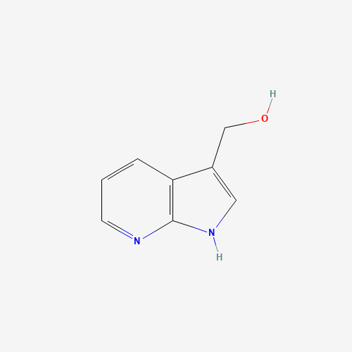 1H-Pyrrolo[2,3-b]pyridin-3-ylmethanol (CAS: 1065100-83-5) - Chemical Structure and Molecular Formula 