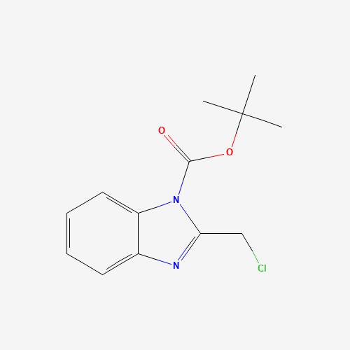 1-(tert-Butoxycarbonyl)-2-(chloromethyl)-benzimidazole (CAS: 163798-87-6) - Related Chemical Product