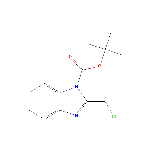 1-(tert-Butoxycarbonyl)-2-(chloromethyl)-benzimidazole (CAS: 163798-87-6) - Related Chemical Product
