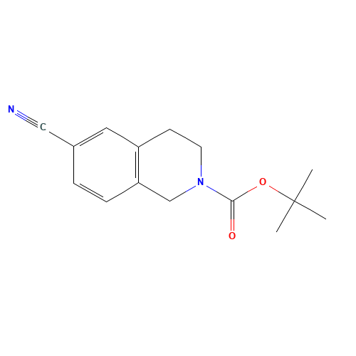 tert-Butyl 6-cyano-1,2,3,4-tetrahydroisoquinoline-2-carboxylate (CAS: 166398-33-0) - Related Chemical Product