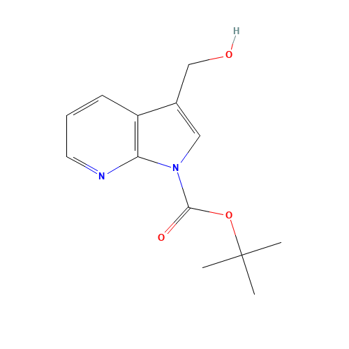 tert-Butyl 3-(hydroxymethyl)-1H-pyrrolo[2,3-b]-pyridine-1-carboxylate (CAS: 144657-67-0) - Related Chemical Product