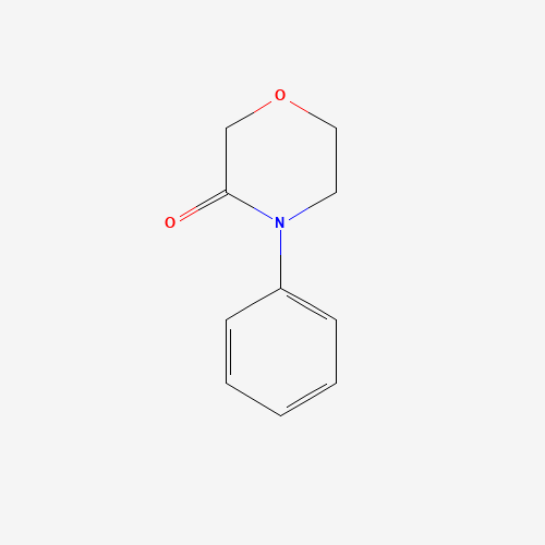 4-Phenylmorpholin-3-one (CAS: 29518-11-4) - Chemical Structure and Molecular Formula 