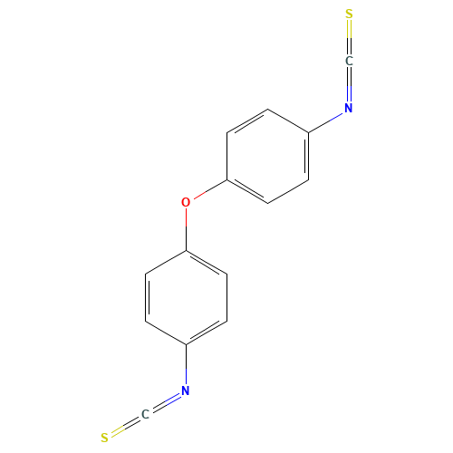 4-Isothiocyanatophenyl ether (CAS: 10396-05-1) - Chemical Structure and Molecular Formula 